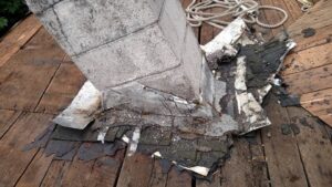 Chimney damage